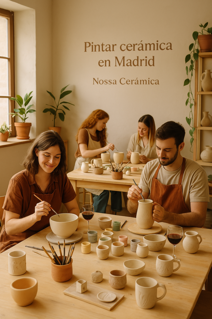 Sesiones de cerámica en Madrid — Nossa Cerámica